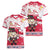 Poland Pierogi Festival Women V-Neck T-Shirt Funny Dumpling Costume With Flag - Wonder Print Shop