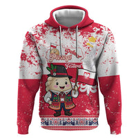 Poland Pierogi Festival Zip Hoodie Funny Dumpling Costume With Flag - Wonder Print Shop