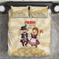 Personalised Pierogi Festival Poland Bedding Set Polska Dumpling Kocham - Wonder Print Shop