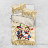 Personalised Pierogi Festival Poland Bedding Set Polska Dumpling Kocham - Wonder Print Shop