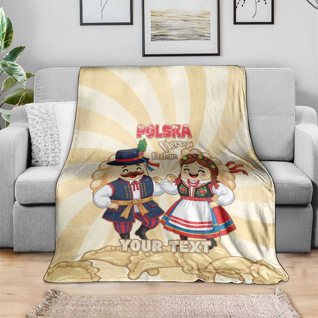 Personalised Pierogi Festival Poland Blanket Polska Dumpling Kocham - Wonder Print Shop