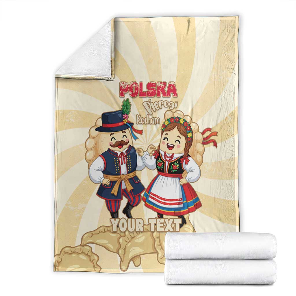 Personalised Pierogi Festival Poland Blanket Polska Dumpling Kocham - Wonder Print Shop