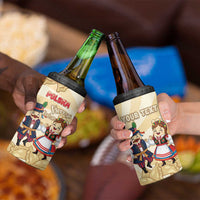 Personalised Pierogi Festival Poland 4 in 1 Can Cooler Tumbler Polska Dumpling Kocham - Wonder Print Shop