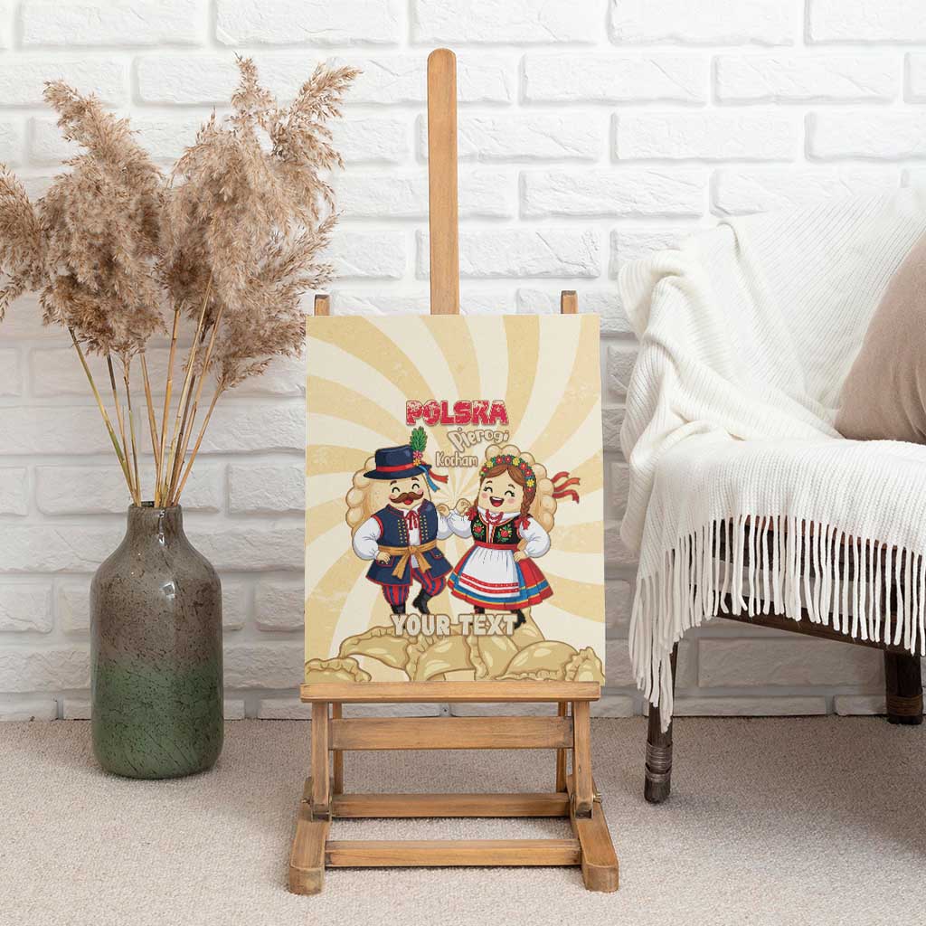 Personalised Pierogi Festival Poland Canvas Wall Art Polska Dumpling Kocham - Wonder Print Shop
