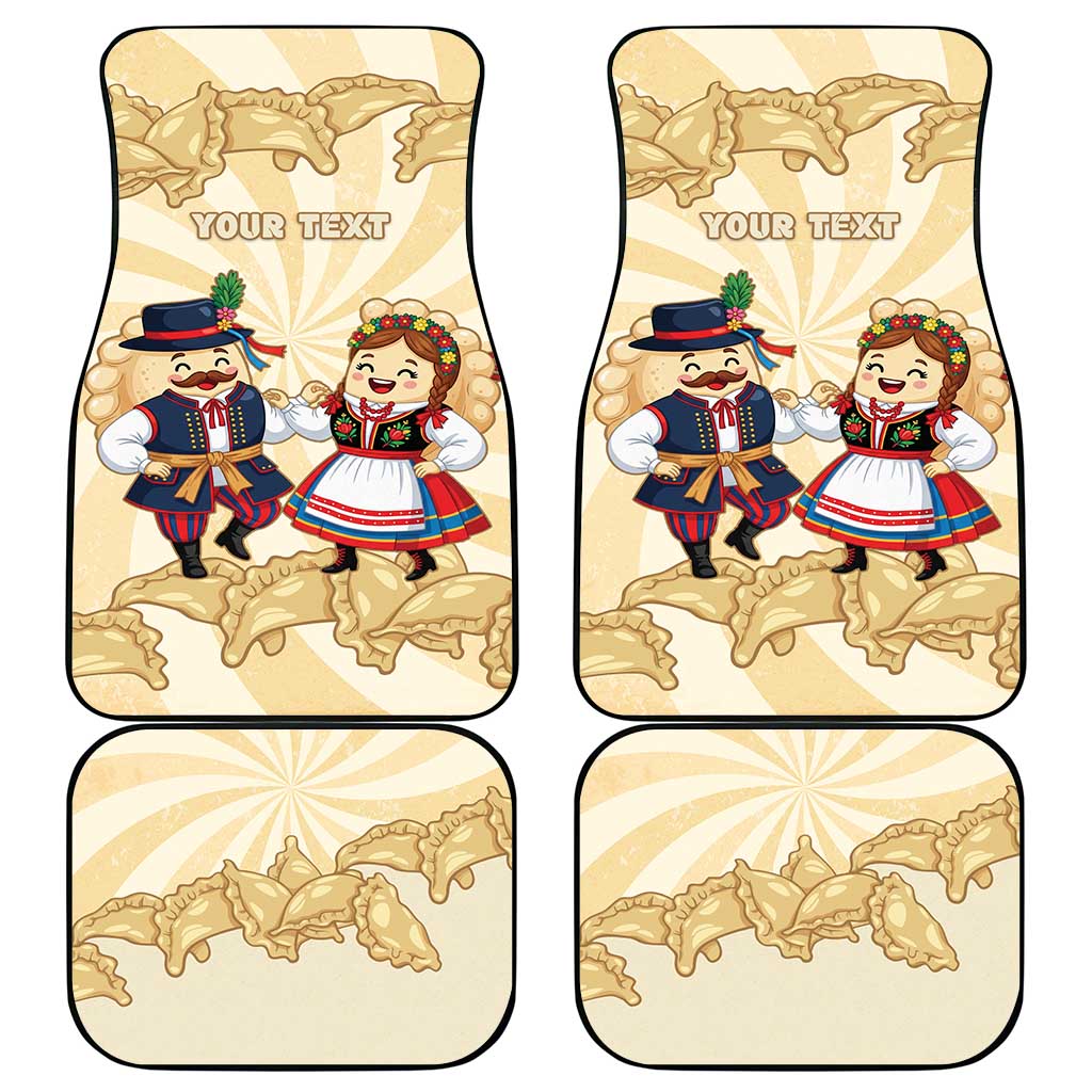 Personalised Pierogi Festival Poland Car Mats Polska Dumpling Kocham - Wonder Print Shop