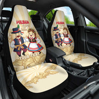 Personalised Pierogi Festival Poland Car Seat Cover Polska Dumpling Kocham - Wonder Print Shop