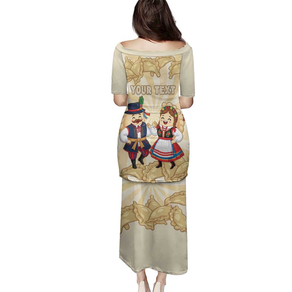 Personalised Pierogi Festival Poland Family Matching Puletasi and Hawaiian Shirt Polska Dumpling Kocham - Wonder Print Shop