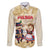 Personalised Pierogi Festival Poland Family Matching Short Sleeve Bodycon Dress and Hawaiian Shirt Polska Dumpling Kocham - Wonder Print Shop