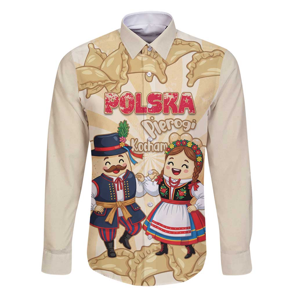 Personalised Pierogi Festival Poland Family Matching Tank Maxi Dress and Hawaiian Shirt Polska Dumpling Kocham - Wonder Print Shop