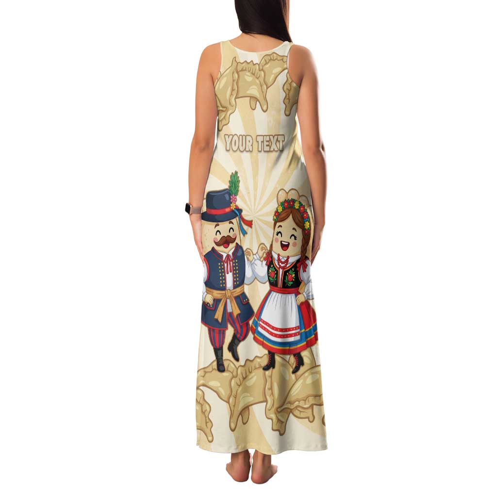 Personalised Pierogi Festival Poland Family Matching Tank Maxi Dress and Hawaiian Shirt Polska Dumpling Kocham - Wonder Print Shop