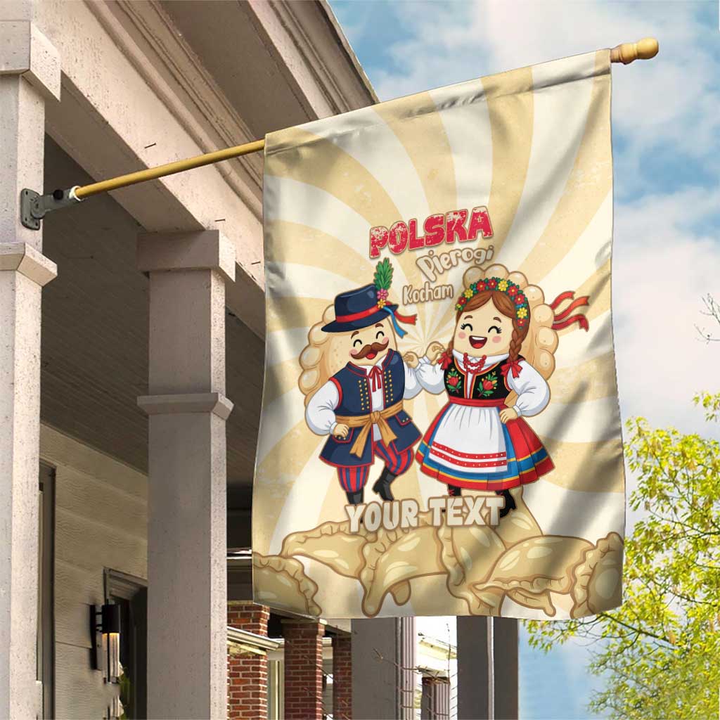 Personalised Pierogi Festival Poland Garden Flag Polska Dumpling Kocham - Wonder Print Shop