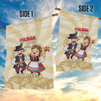 Personalised Pierogi Festival Poland Garden Flag Polska Dumpling Kocham - Wonder Print Shop