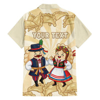 Personalised Pierogi Festival Poland Hawaiian Shirt Polska Dumpling Kocham - Wonder Print Shop