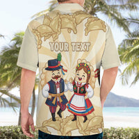 Personalised Pierogi Festival Poland Hawaiian Shirt Polska Dumpling Kocham - Wonder Print Shop