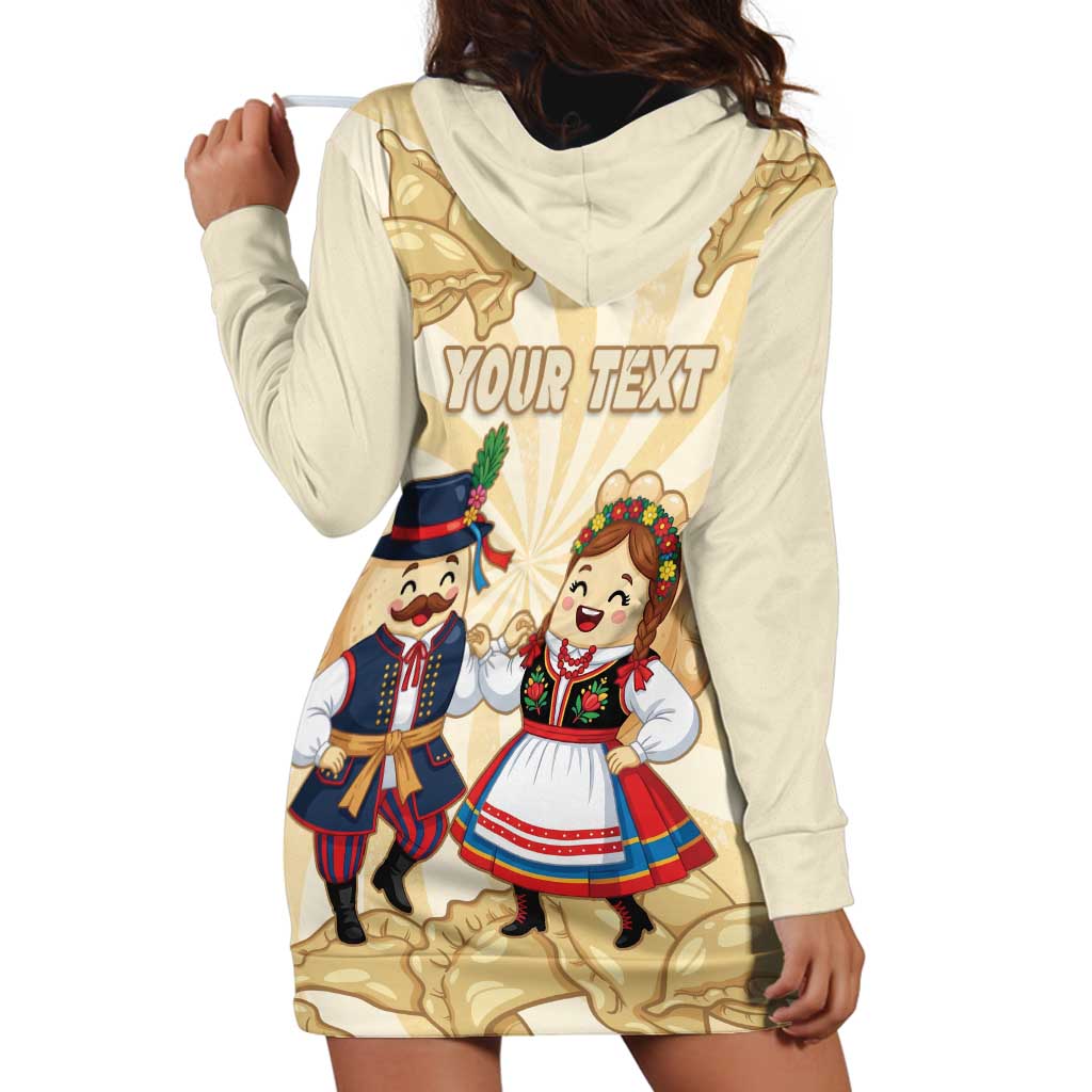 Personalised Pierogi Festival Poland Hoodie Dress Polska Dumpling Kocham - Wonder Print Shop