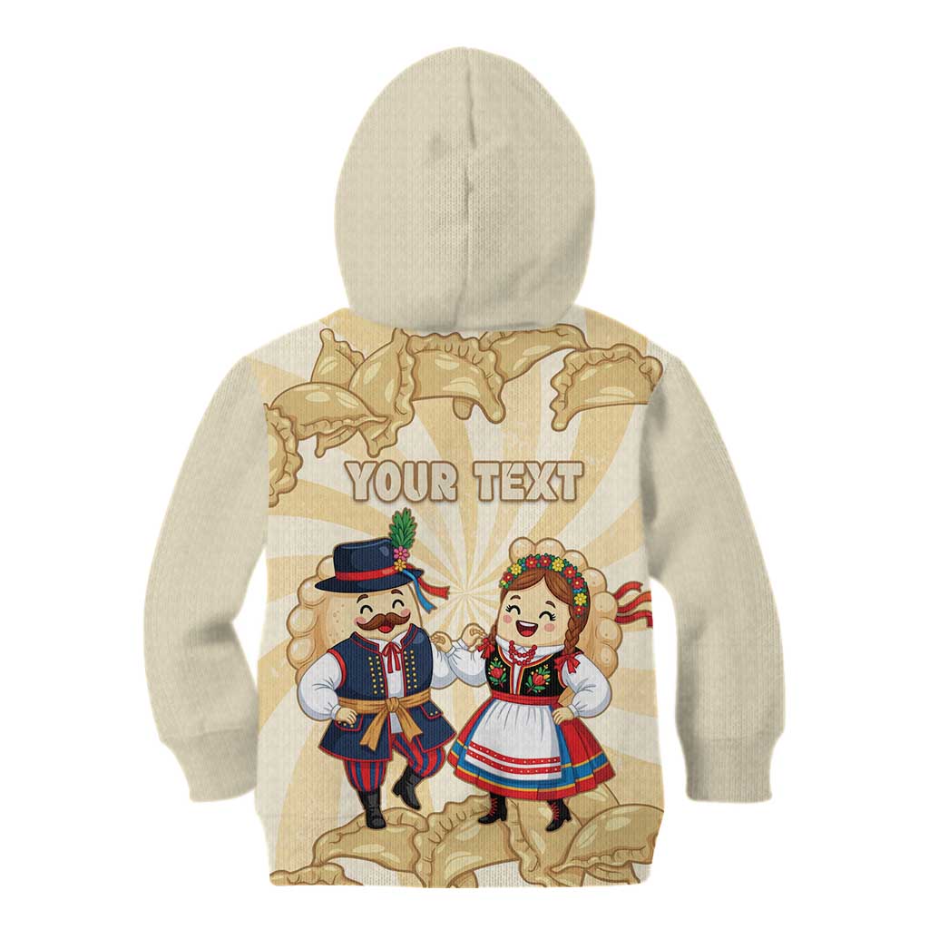 Personalised Pierogi Festival Poland Kid Hoodie Polska Dumpling Kocham - Wonder Print Shop