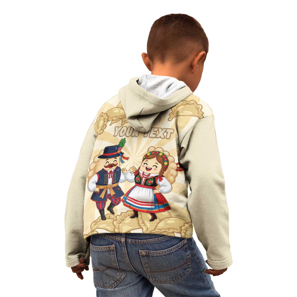 Personalised Pierogi Festival Poland Kid Hoodie Polska Dumpling Kocham - Wonder Print Shop