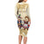 Personalised Pierogi Festival Poland Long Sleeve Bodycon Dress Polska Dumpling Kocham - Wonder Print Shop
