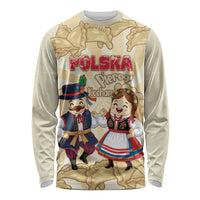 Personalised Pierogi Festival Poland Long Sleeve Shirt Polska Dumpling Kocham - Wonder Print Shop