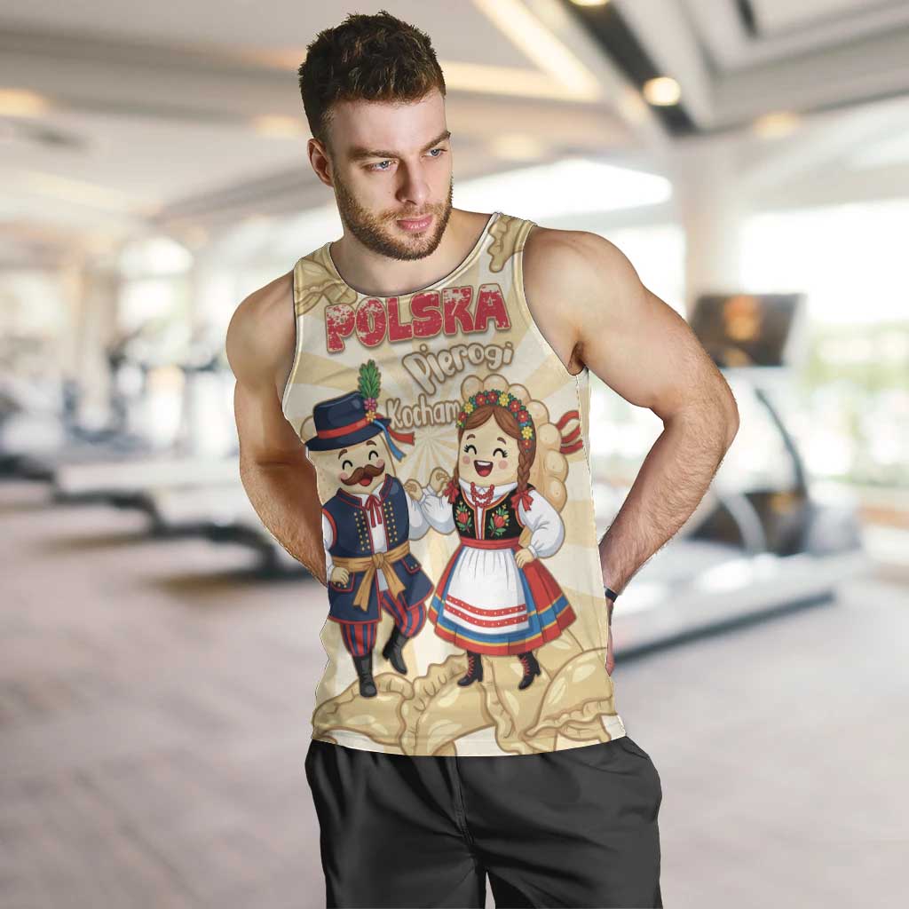 Personalised Pierogi Festival Poland Men Tank Top Polska Dumpling Kocham - Wonder Print Shop