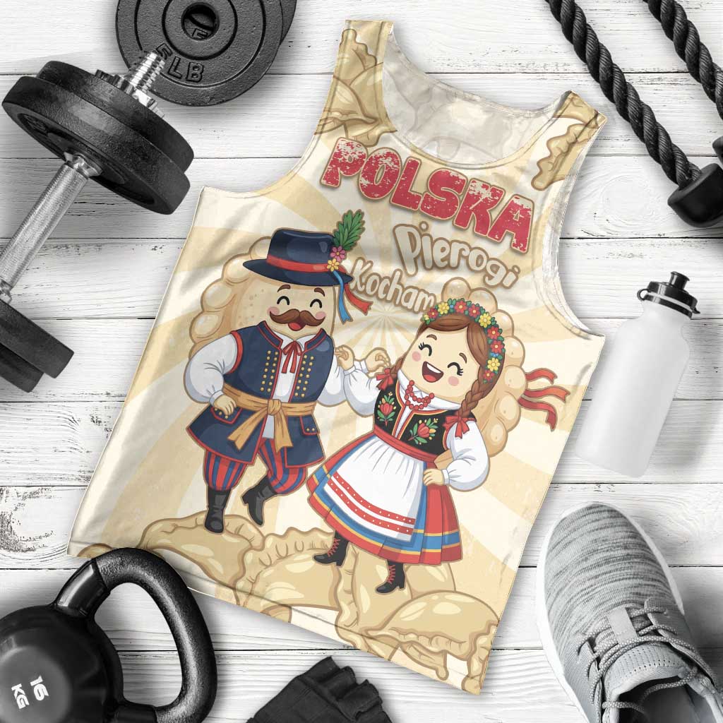 Personalised Pierogi Festival Poland Men Tank Top Polska Dumpling Kocham - Wonder Print Shop