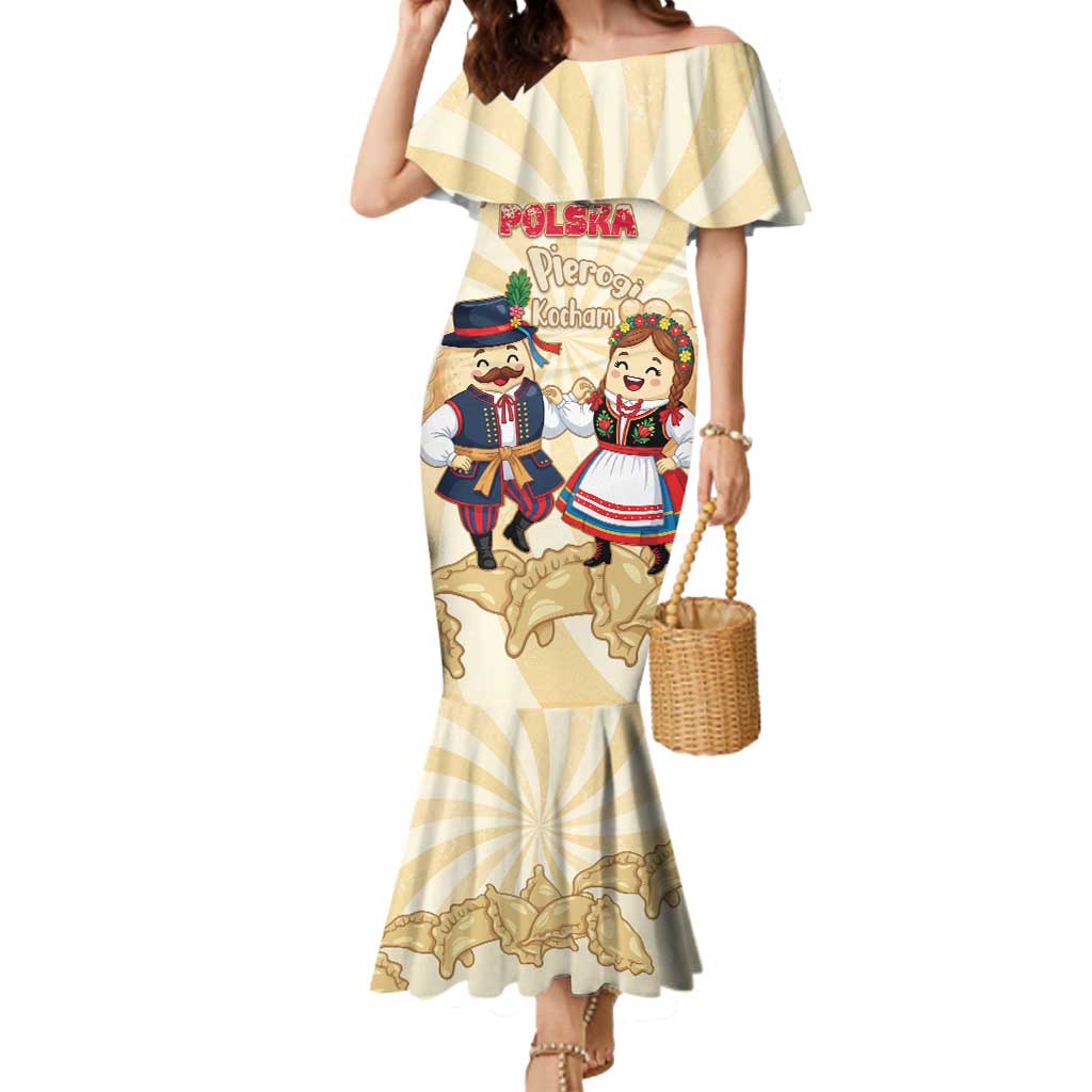 Personalised Pierogi Festival Poland Mermaid Dress Polska Dumpling Kocham - Wonder Print Shop