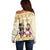 Personalised Pierogi Festival Poland Off Shoulder Sweater Polska Dumpling Kocham - Wonder Print Shop