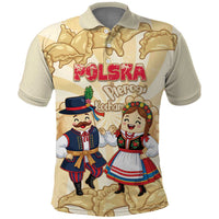 Personalised Pierogi Festival Poland Polo Shirt Polska Dumpling Kocham - Wonder Print Shop