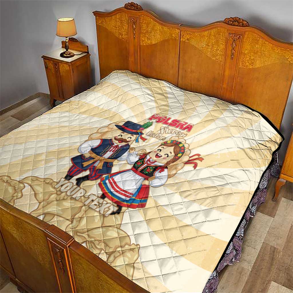 Personalised Pierogi Festival Poland Quilt Polska Dumpling Kocham - Wonder Print Shop