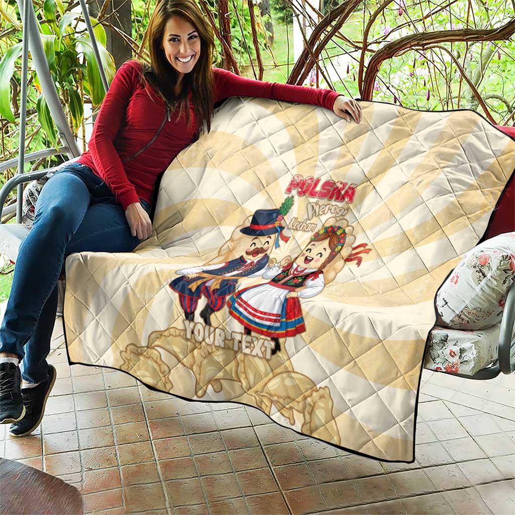 Personalised Pierogi Festival Poland Quilt Polska Dumpling Kocham - Wonder Print Shop