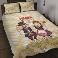 Personalised Pierogi Festival Poland Quilt Bed Set Polska Dumpling Kocham - Wonder Print Shop