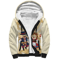 Personalised Pierogi Festival Poland Sherpa Hoodie Polska Dumpling Kocham - Wonder Print Shop