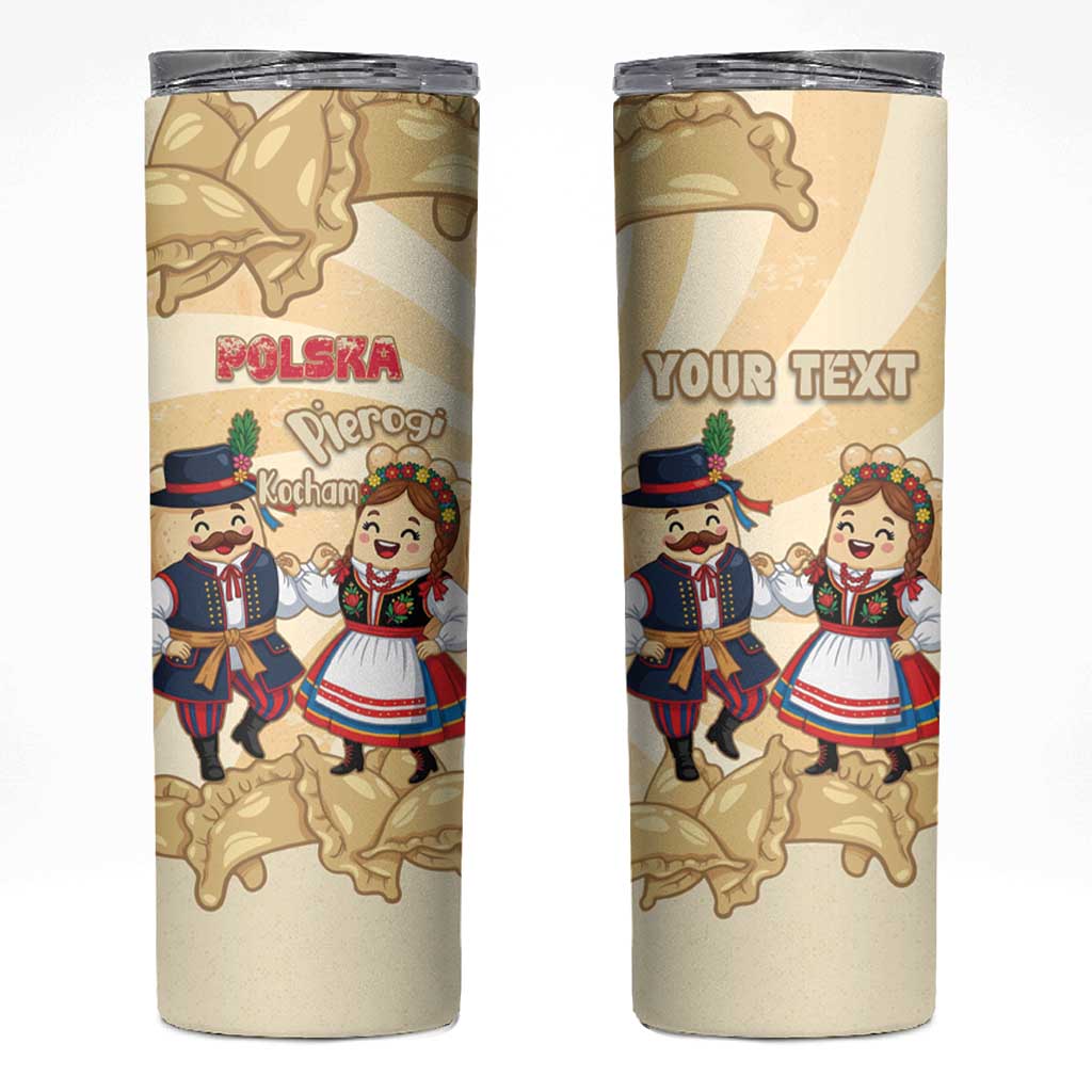 Personalised Pierogi Festival Poland Skinny Tumbler Polska Dumpling Kocham - Wonder Print Shop
