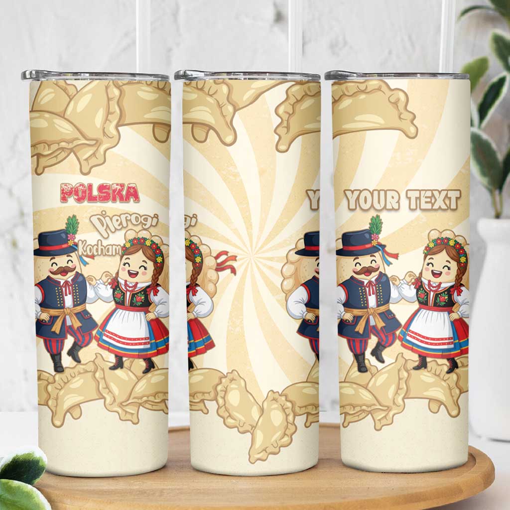 Personalised Pierogi Festival Poland Skinny Tumbler Polska Dumpling Kocham - Wonder Print Shop