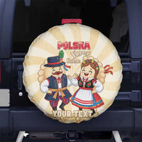 Personalised Pierogi Festival Poland Spare Tire Cover Polska Dumpling Kocham - Wonder Print Shop