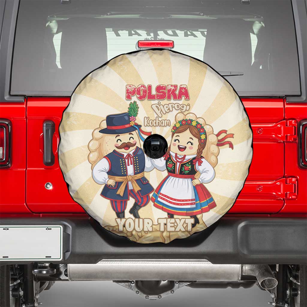 Personalised Pierogi Festival Poland Spare Tire Cover Polska Dumpling Kocham - Wonder Print Shop