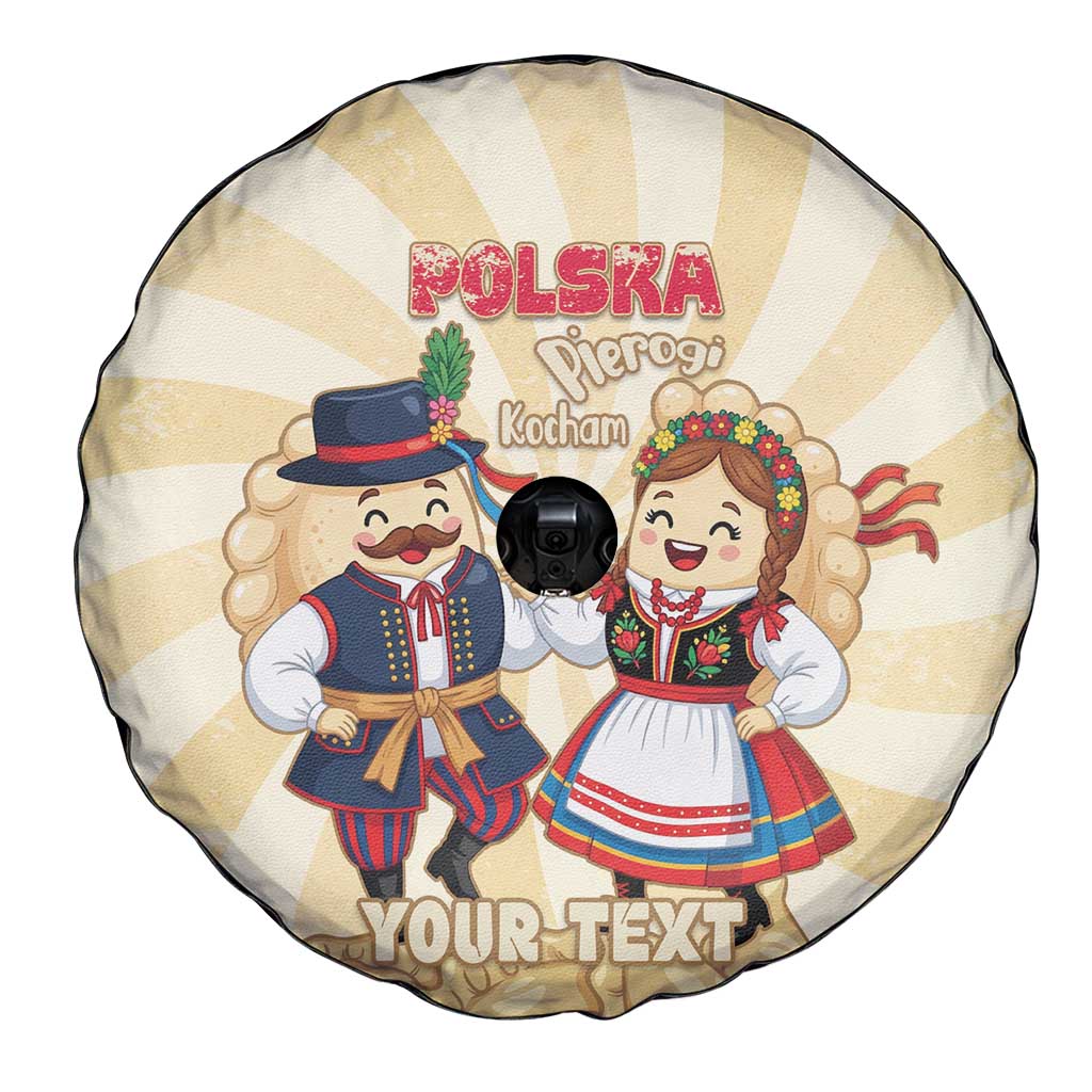 Personalised Pierogi Festival Poland Spare Tire Cover Polska Dumpling Kocham - Wonder Print Shop