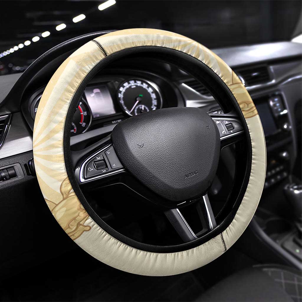 Pierogi Festival Poland Steering Wheel Cover Polska Dumpling Kocham - Wonder Print Shop
