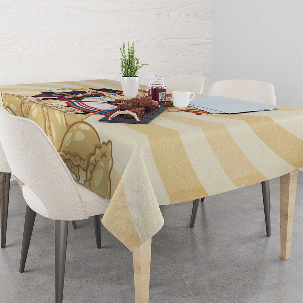 Personalised Pierogi Festival Poland Tablecloth Polska Dumpling Kocham - Wonder Print Shop