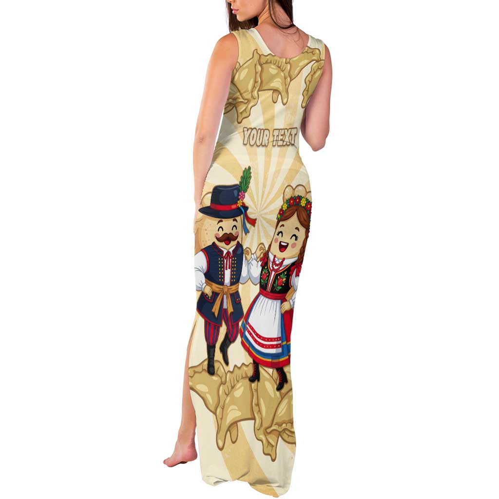 Personalised Pierogi Festival Poland Tank Maxi Dress Polska Dumpling Kocham - Wonder Print Shop