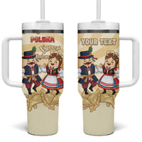 Personalised Pierogi Festival Poland Tumbler With Handle Polska Dumpling Kocham - Wonder Print Shop