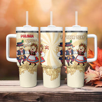 Personalised Pierogi Festival Poland Tumbler With Handle Polska Dumpling Kocham - Wonder Print Shop