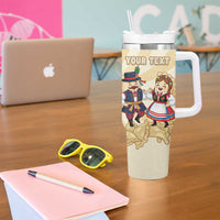 Personalised Pierogi Festival Poland Tumbler With Handle Polska Dumpling Kocham - Wonder Print Shop