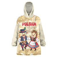 Personalised Pierogi Festival Poland Wearable Blanket Hoodie Polska Dumpling Kocham - Wonder Print Shop