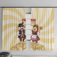 Personalised Pierogi Festival Poland Window Curtain Polska Dumpling Kocham - Wonder Print Shop