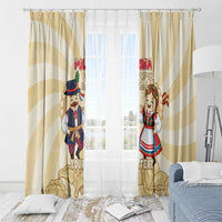 Personalised Pierogi Festival Poland Window Curtain Polska Dumpling Kocham - Wonder Print Shop