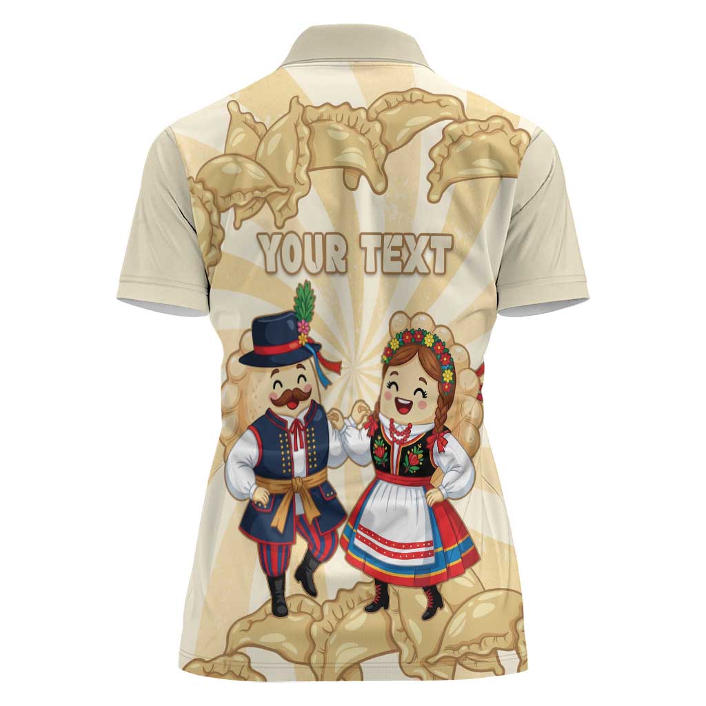 Personalised Pierogi Festival Poland Women Polo Shirt Polska Dumpling Kocham - Wonder Print Shop