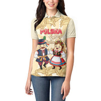 Personalised Pierogi Festival Poland Women Polo Shirt Polska Dumpling Kocham - Wonder Print Shop
