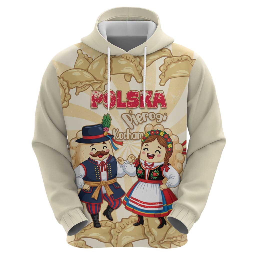 Personalised Pierogi Festival Poland Zip Hoodie Polska Dumpling Kocham - Wonder Print Shop