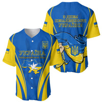 Ukraine Baseball Jersey Happy Ukrainian 32nd Independence Anniversary - Wonder Print Shop